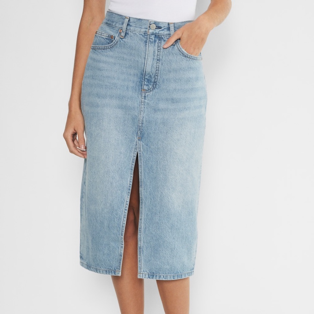Denim Forum from Aritzia Midi Skirt